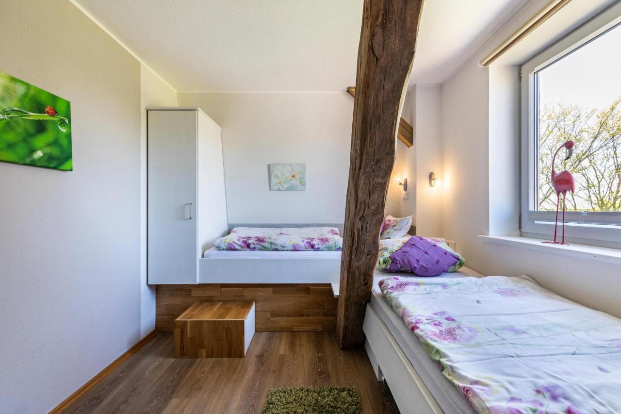 Denkerhof Ferienwohnung Deichblick Reußenköge Buitenkant foto