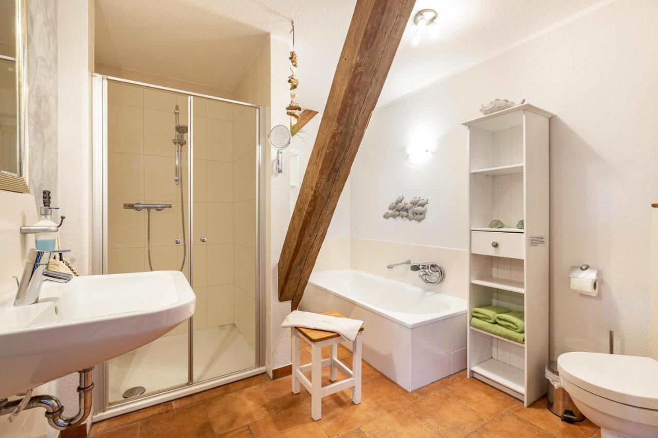 Denkerhof Ferienwohnung Deichblick Reußenköge Buitenkant foto